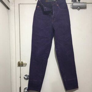 VINTAGE BUFFALO PURPLE JEANS SIZE 28